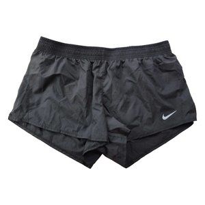 Nike Dri-Fit Women XXL Black Athletic Performance Shorts Lined Vented Gym Run 3"